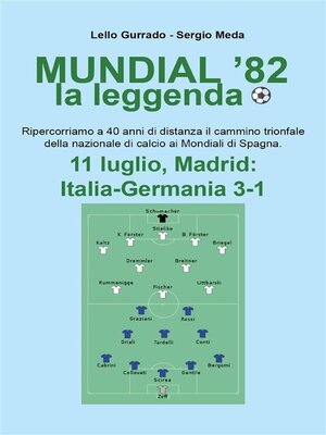 cover image of Mundial '82 la leggenda